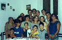 CATANIA - 1998 - compleanno Marina e Nunzia con Rosa, Pina, Paride, Franco, Santo, Antonio, Fausto, Pippo, Elisa, Tania, Salvo, Claudio, Leo, Salvo e Simone