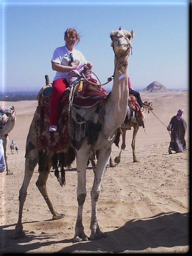  IL CAIRO 2005 - Linda sul cammello 