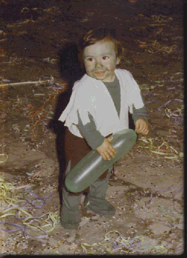  SABAUDIA 1983 - Fausto il piccolo HULK 