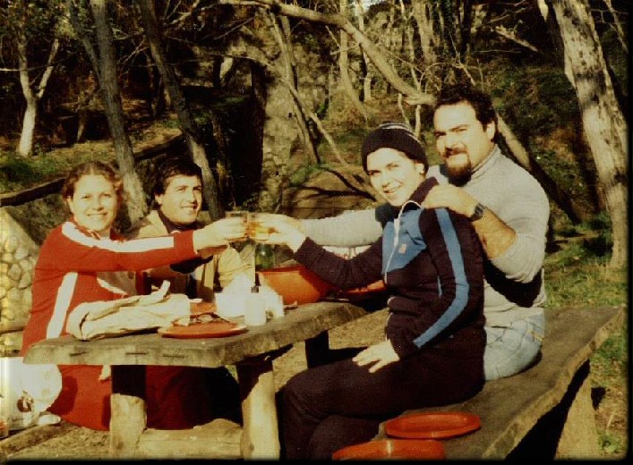 S.F.CIRCEO 1981 - fonti di Lucullo con Enza, Gerardo, Pina e Paride