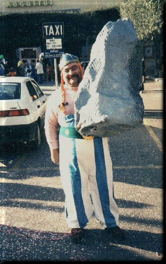  SABAUDIA - carnevale 1995 - OBELIX (alias Paride) 