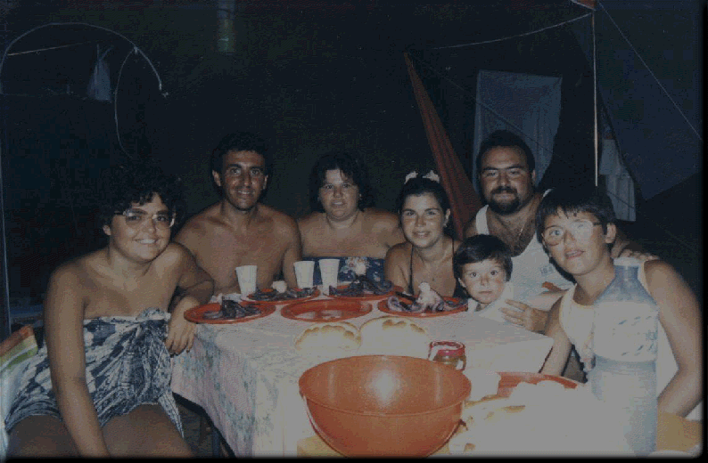 PORTOPALO 1986 - Campeggio con Gianni & Palmina, Gabriella e Salvo, Pina e Fausto