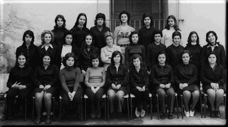 CATANIA 1972 - liceo Boggiolera - classe 1^ P 