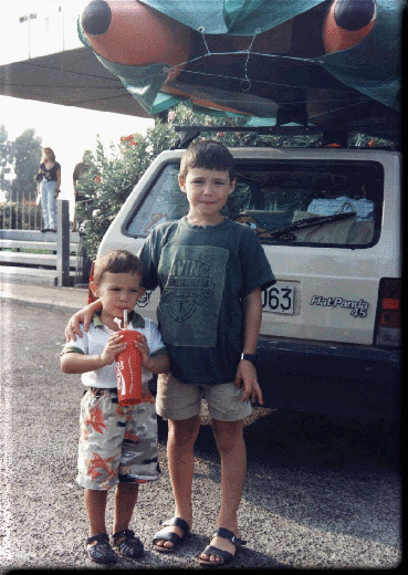  ROMA 1991 - rientro da PALAU 