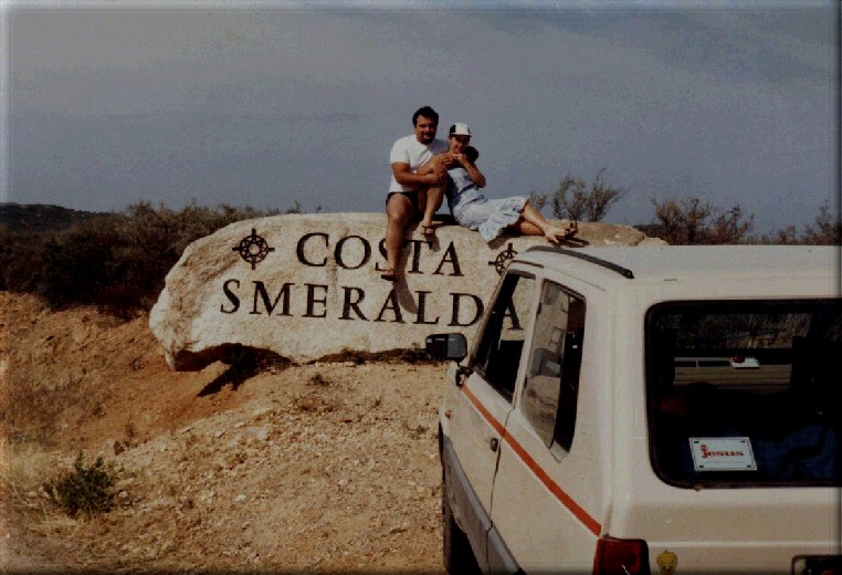  COSTA SMERALDA 1981 - Pina & Paride in viaggio di nozze 