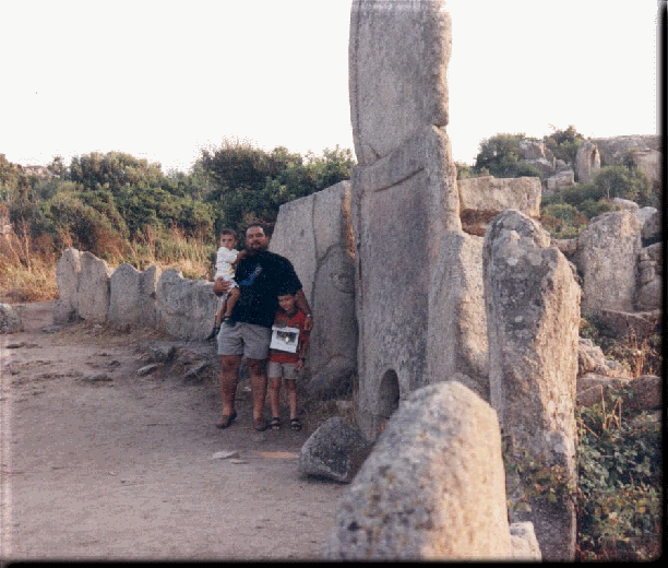  PALAU dintorni 1991 - Tomba dei Giganti 2 