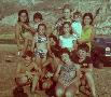 TRAPANI 1972 - vacanze con Tina, Morena, Nunzia, Palmina, Marina, Rosaria, Luciano, Pina,  Adriano, Enza, Pippo e Giuseppe