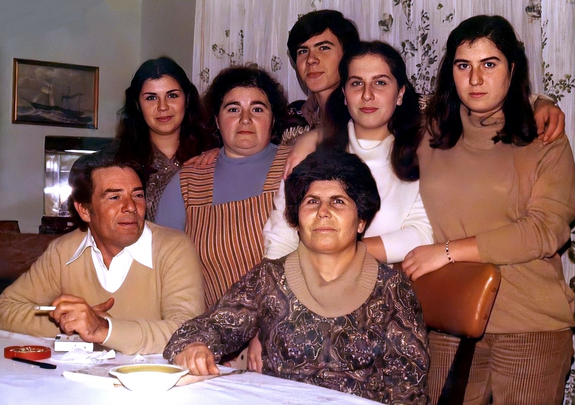Famiglia Orlandini a casa Roggio