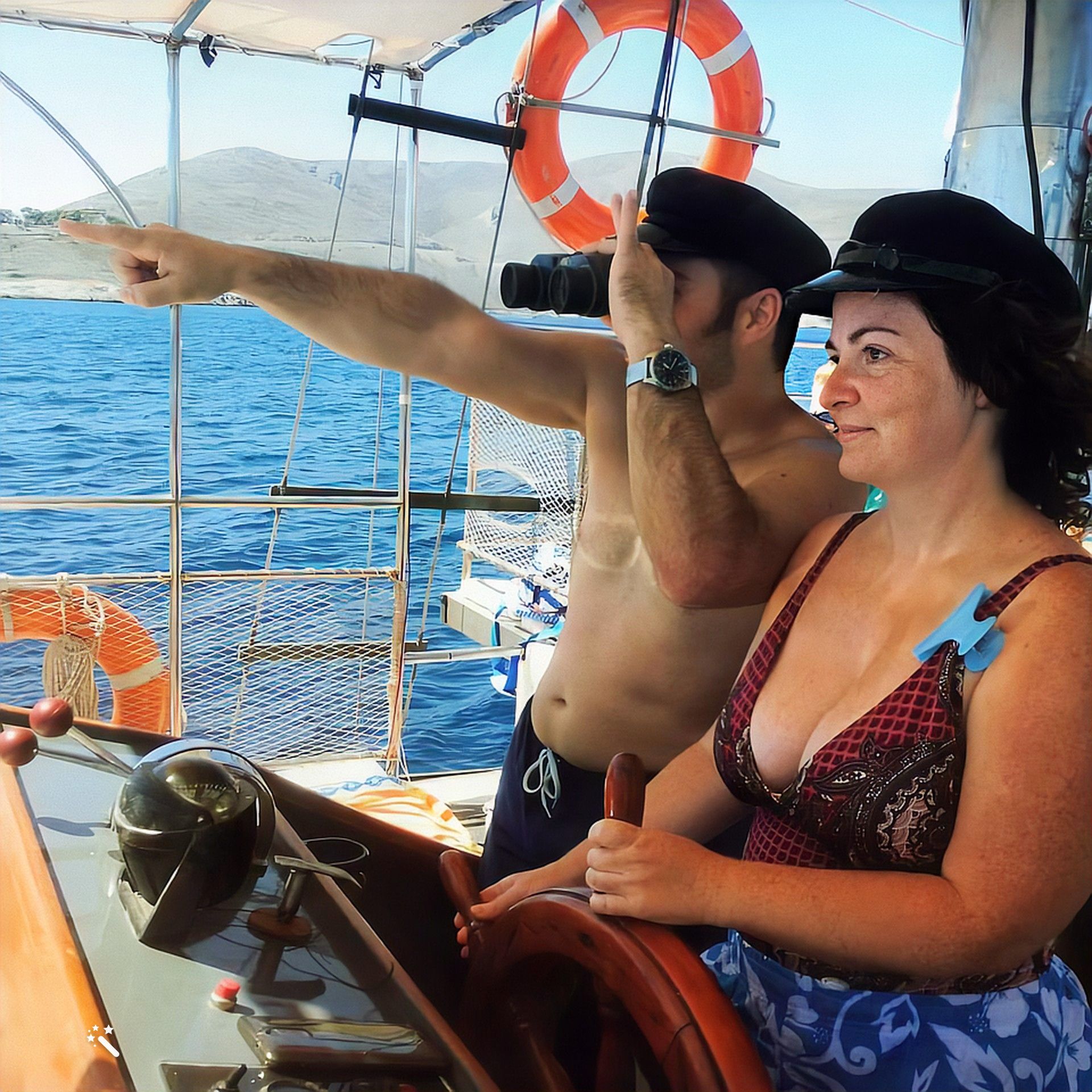 02 settembre 2017 - Kalymnos (Grecia): Roggio Fausto e Barbara Serafini.