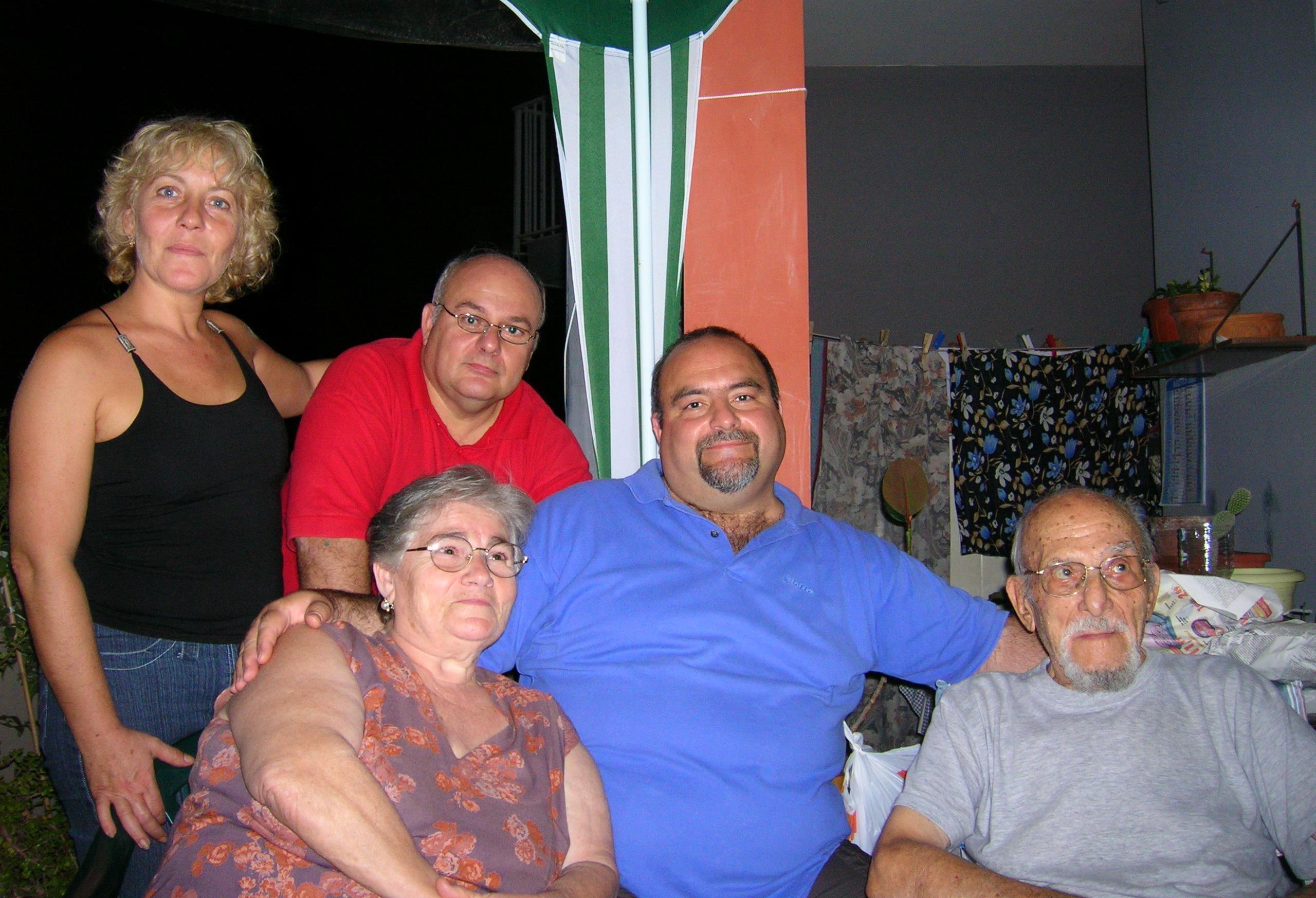 1 settembre 2005 Catania: Roggio's Family