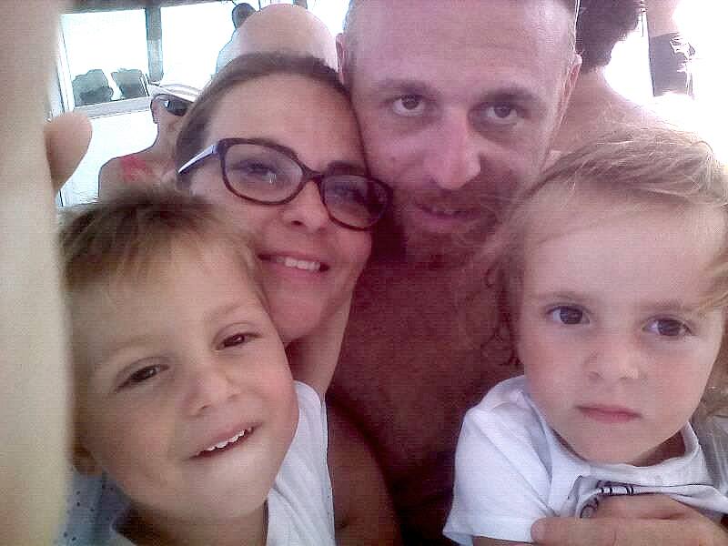 Estate 2018 Catania - dintorni: Roggio Cinzia, Abramo Aldo, Abramo Antonio e Abramo Daria