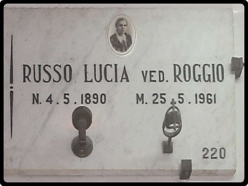 Russo Lucia vedova Roggio