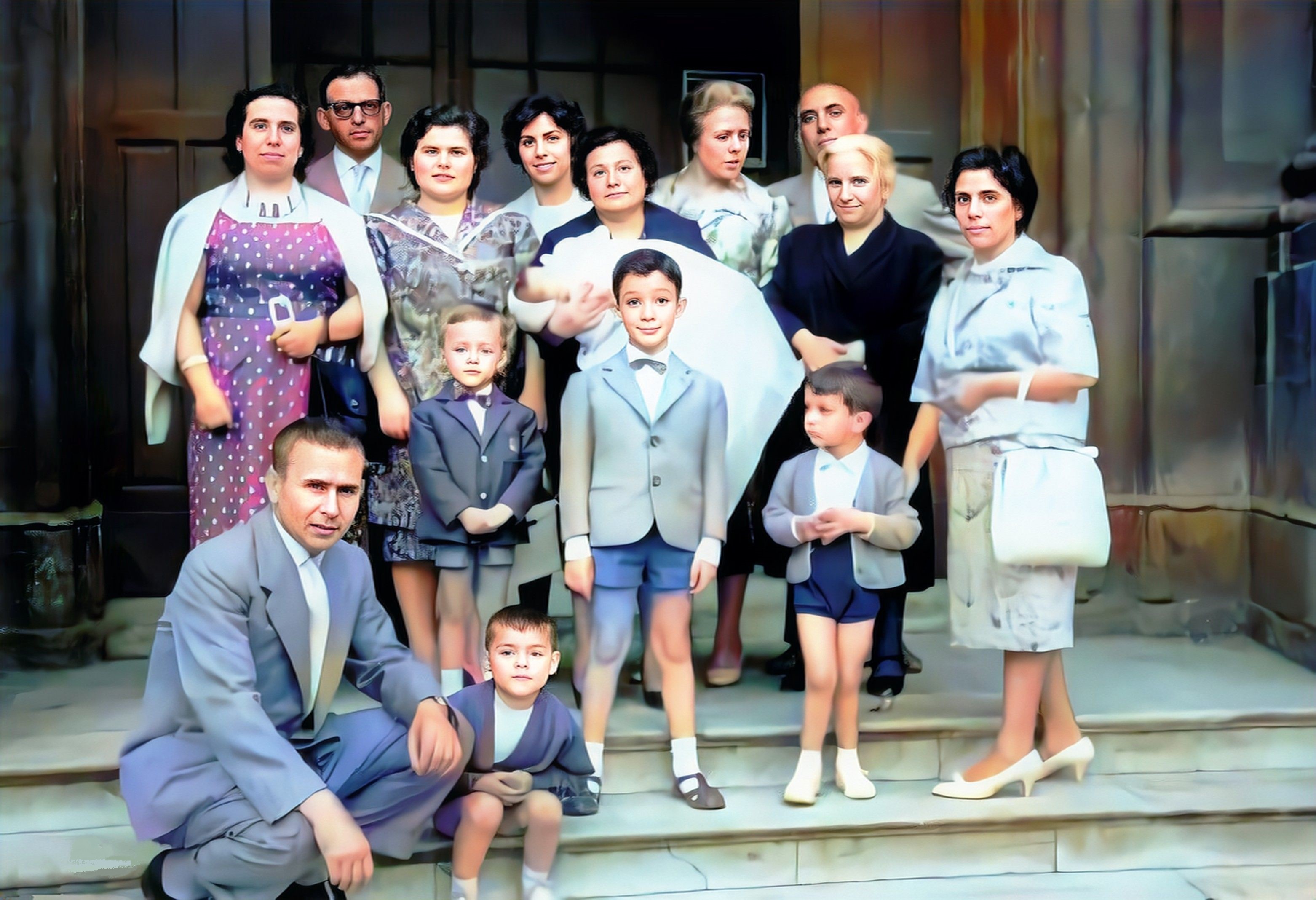  CATANIA - 5 giugnp 1960 - Battesimo Linda 