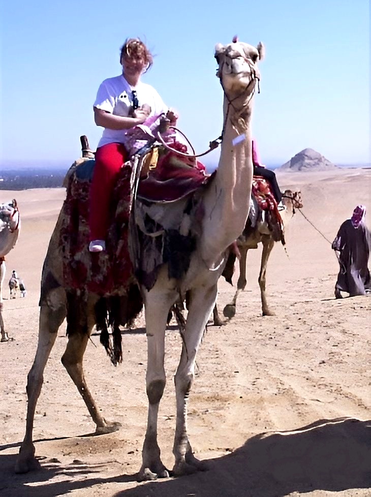  IL CAIRO 2005 - Linda sul cammello 