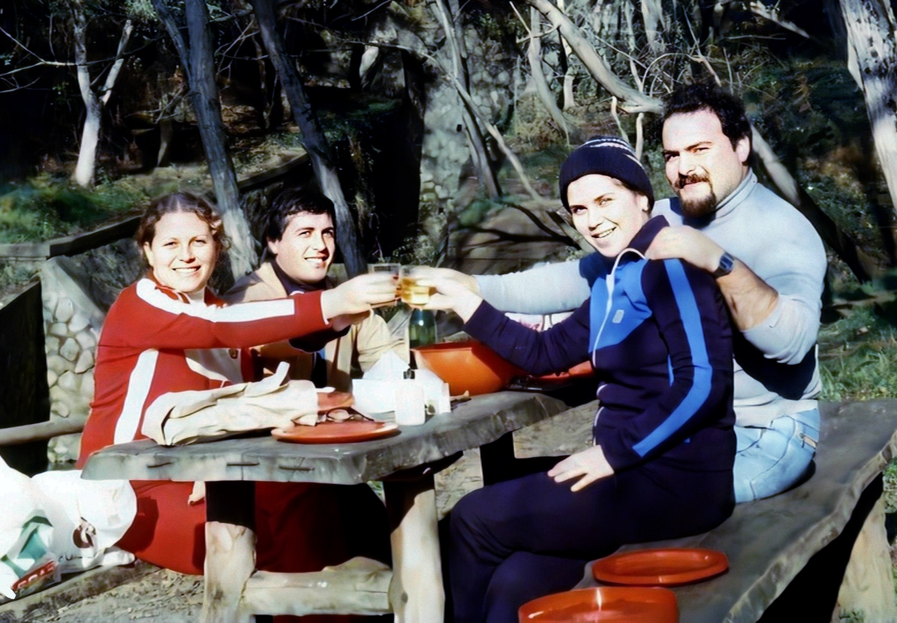 S.F.CIRCEO 1981 - fonti di Lucullo con Enza, Gerardo, Pina e Paride