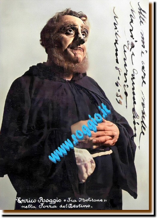 Enrico Roggio - Fra Melitone - La Forza del Destino