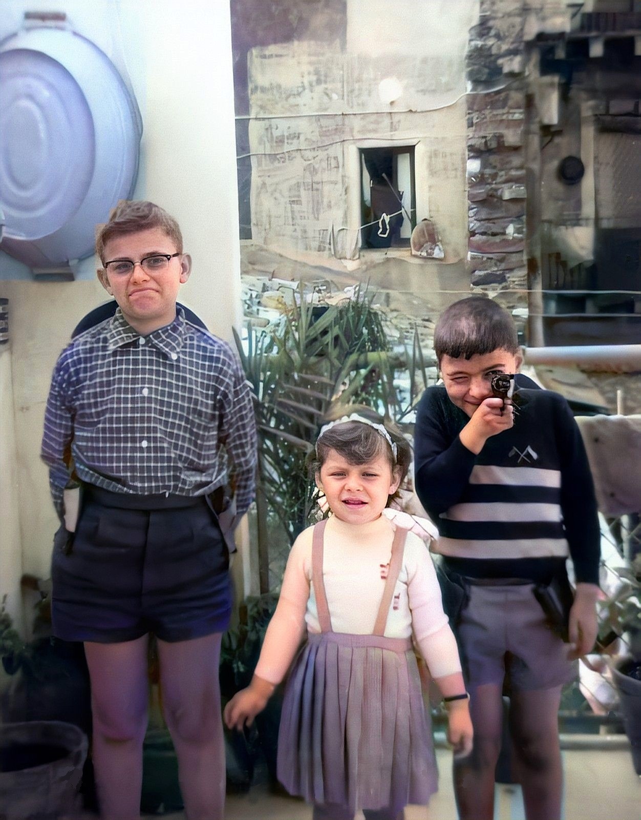  CATANIA - Festa dei "morti" 1964 - Dario, Linda ed io