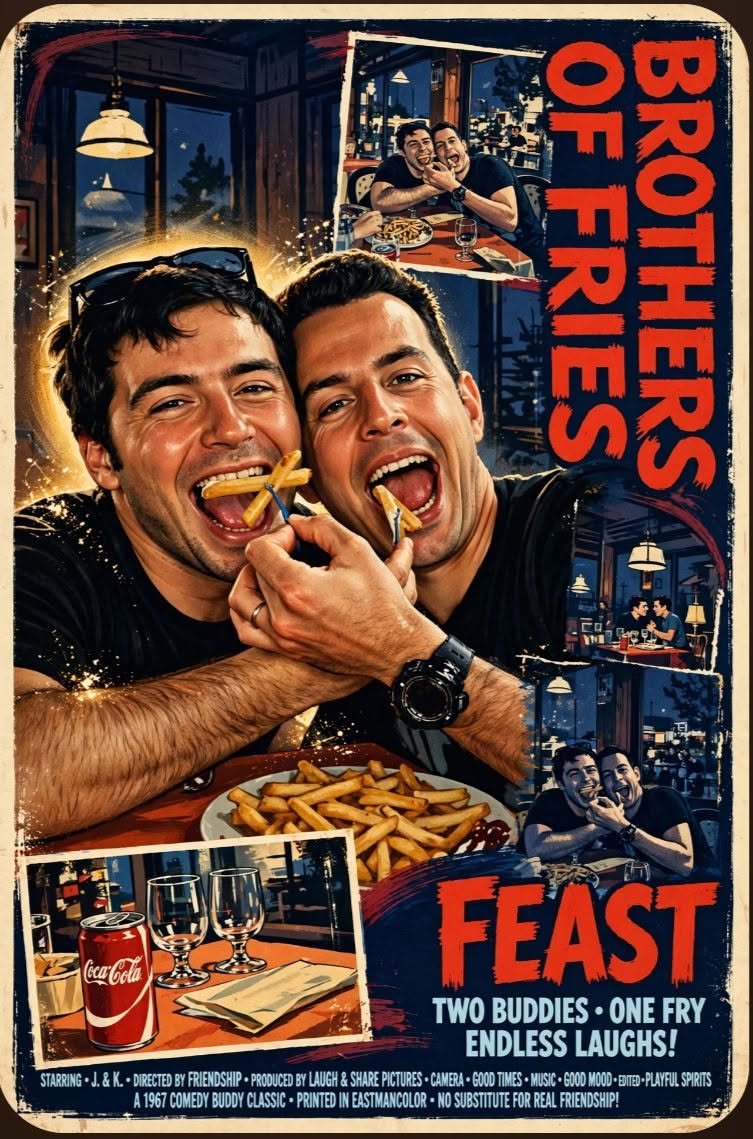 2026: Roggio Fausto e Di Grazia Antonio - nel Film "Brothers of Fries". 