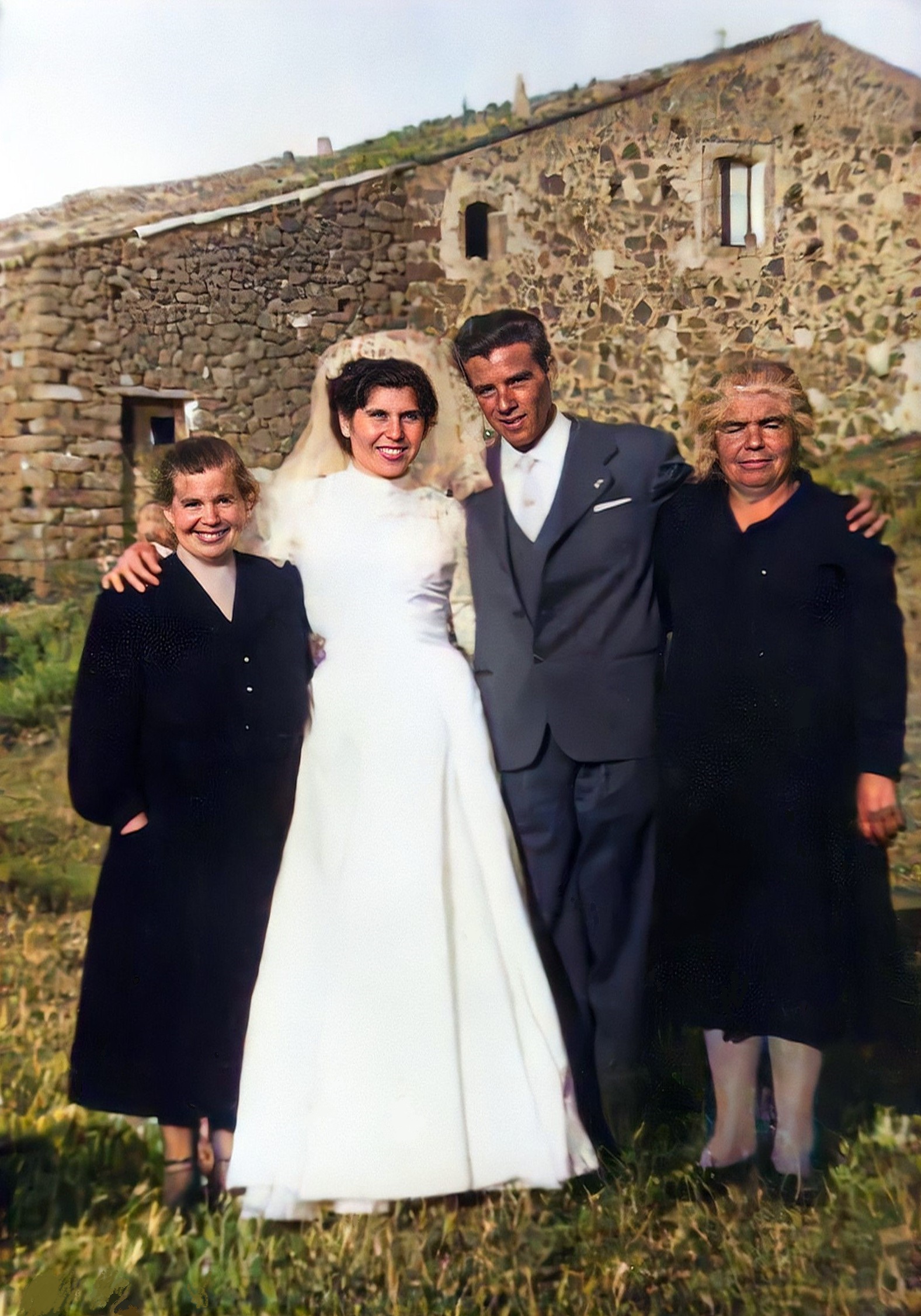 9 giugno 1956 Randazzo (CT): Campo Pina, Romano Rosa, Orlandini Salvatore e Franco Nunziata.