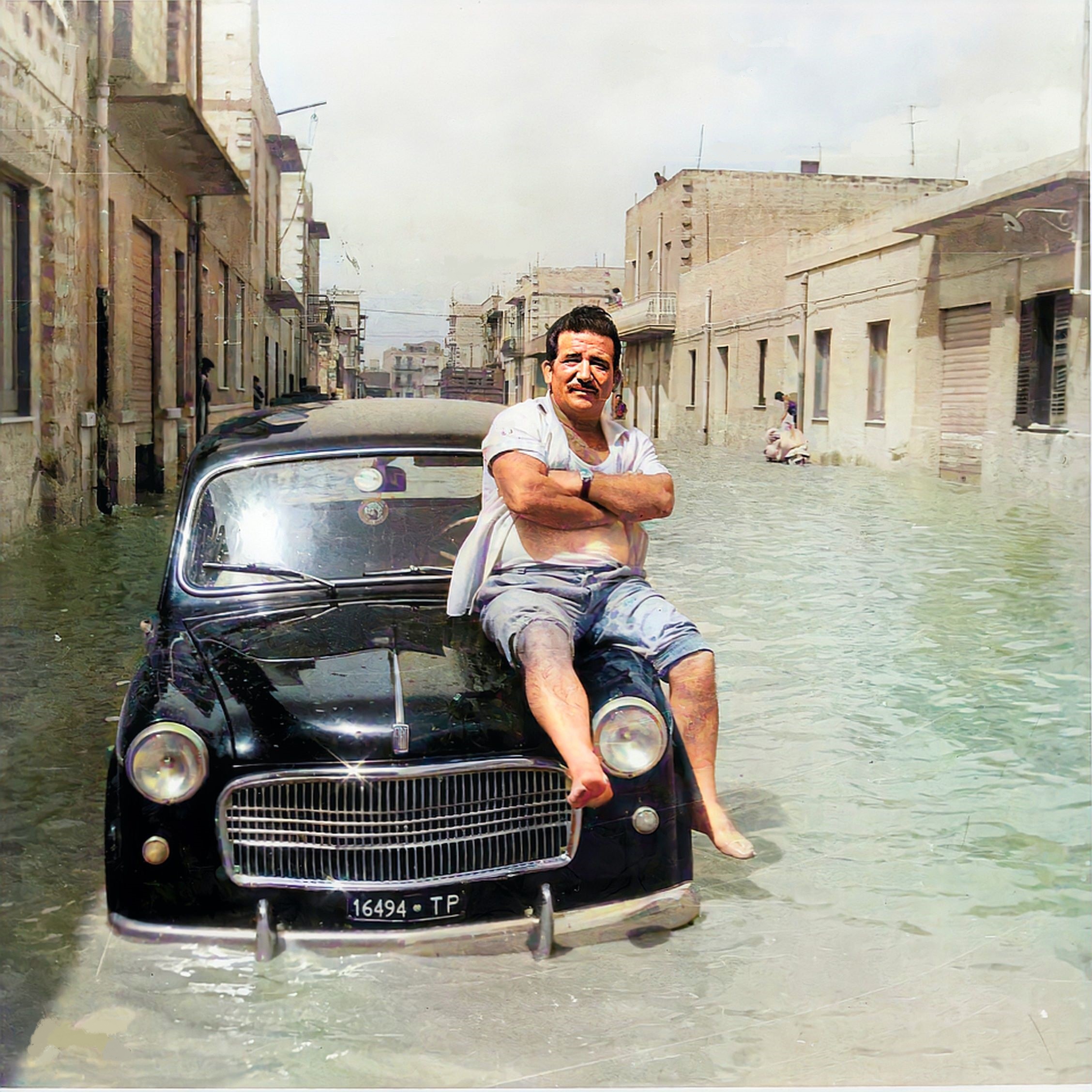 2 settembre 1965 Trapani - l'Alluvione: Amoroso Gaetano.