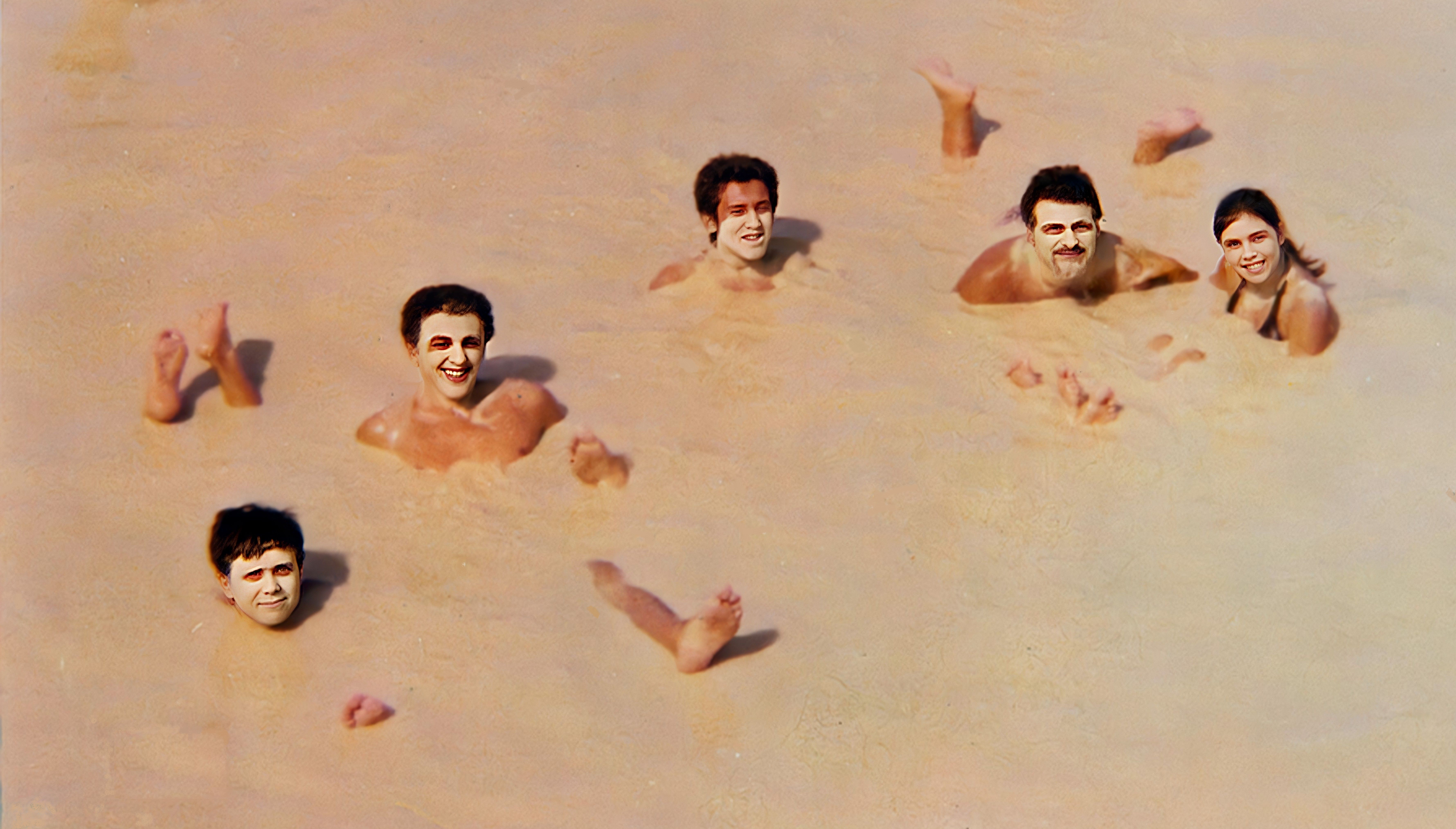 1972 - Vulcano (ME): Orlandini Giuseppe, Anastasi Gianni, Di Benedetto Giuseppe, Roggio Paride e Orlandini Pina.