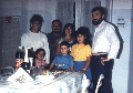 SABAUDIA 1987 - 5 compleanno di Fausto con Nina, Valeria, Paride, Pina, Antonietta e Pasquale